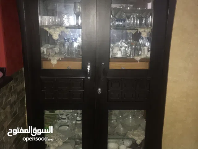 نيش ضلفتين + سفرة 6 كراسي (خشب زان)