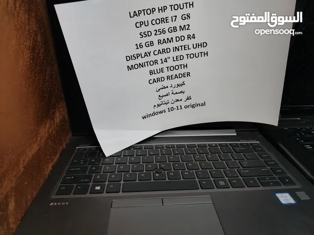 LAPTOP HP TOUTH CPU CORE I7 G8 SSD 256 GB M2 16 GB