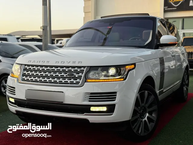 رانج روفر فوج 2014 سوبر شارج خليجي فول أوبشن بحالة الوكالة وسعر ممتاز