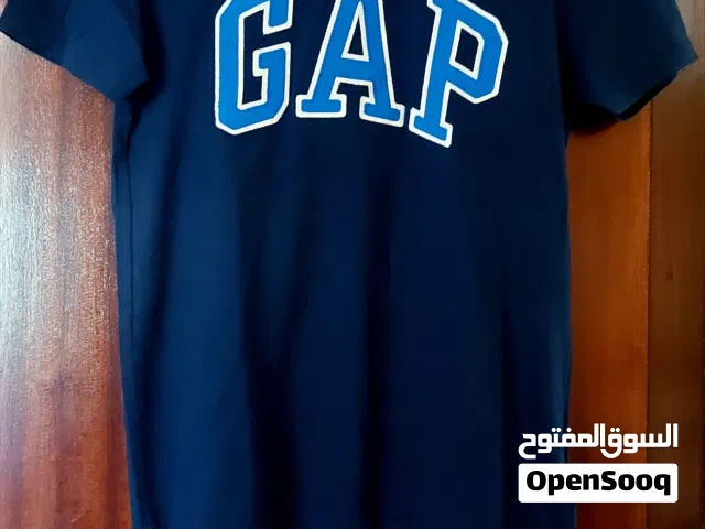 تيشرتات ماركة GAP صنع بنغللدش قطن قياس سمول/ميديوم