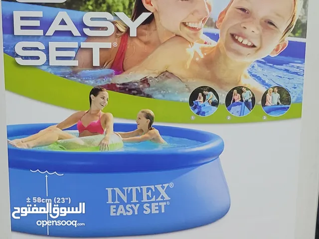 بركة سباحة دائرية نوع intex انتيكس اصلي 244*76