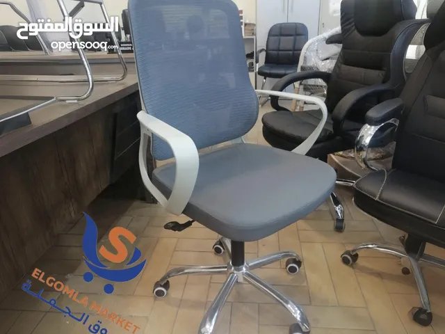 كرسي مكتب فوم مستورد للشركات وطلاب الجامعه كرسي مكتب للجلسات الطويلة كرسي ظهر هزاز جك ايطالي جك كروم
