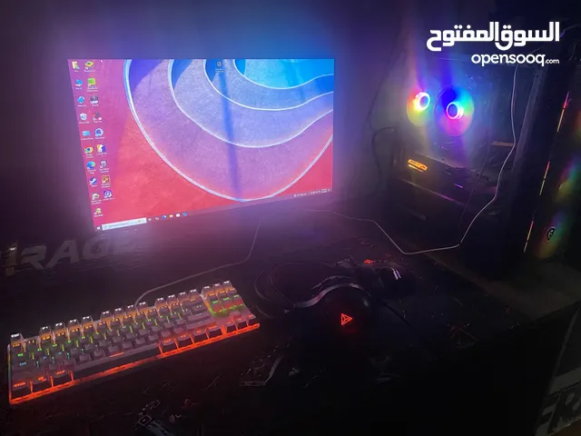 Full PC Setup Gaming – Desktop + شاشة 165Hz + أكسسوارات + UPS