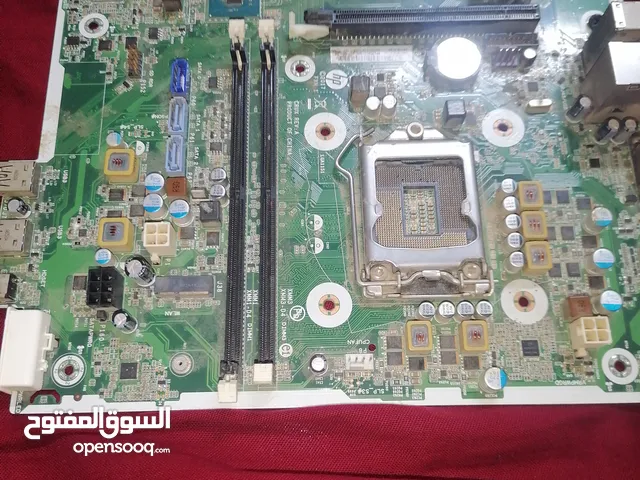 لوحة ام براند hp بحالة وكالة شغالة معها الباور سبلاي الاصلي لشركة hp للبيع