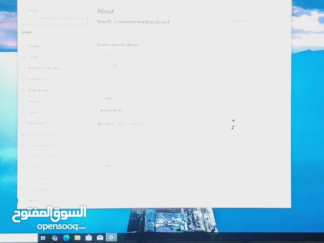 كمبيوتر مكتبي متكامل مع شاشة– أداء عالي وسعر ممتاز High-Performance Desktop PC with Monitor