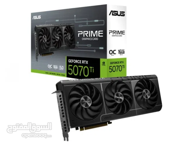 ASUS RTX 5070TI PRIMER 16GB جديد