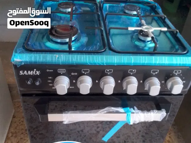 غاز سامكس اربع عيون فل سيفتي شعله ذاتية اضائة للفرن فرن واسع لون اسود بسعر 145