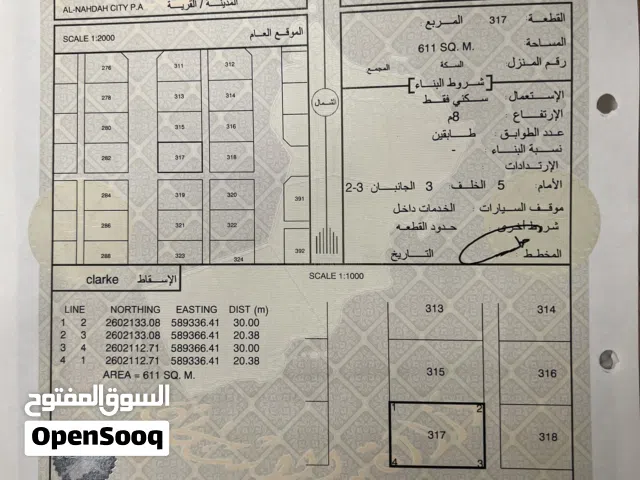 أرض سكنية للبيع أو البدل مع أرض في نخل او المخططات الجديدة في الولاية.