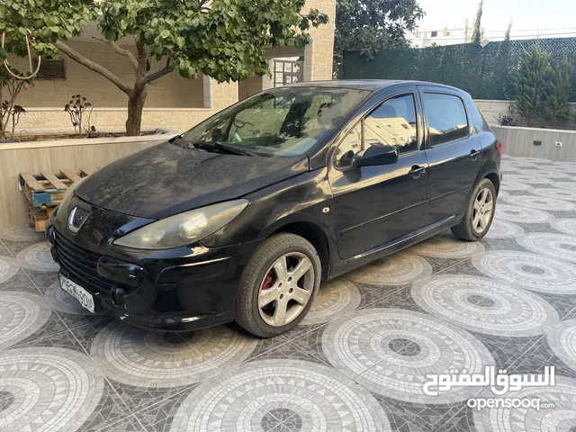 سياره بيجو 307 لون اسود 2005
