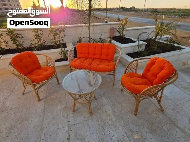 طقم جفرا للحدائق والجلسات الخارجية كفالة ذهبية 5 سنوات خشب زان طبيعي فاخر معروف بقوته العالية