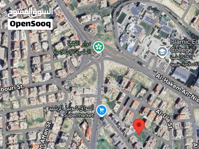 ارض للبيع ضاحية الرشيد مقابل الكلية العلمية الإسلامية مناسبة لاسكان