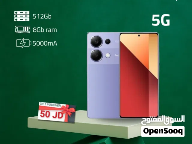 XIAOMI NOTE 13 PRO -5G- ( 512GB ) / RAM 12 NEW /// شاومي نوت 13 برو ذاكرة 512 الرام 12 الجديد