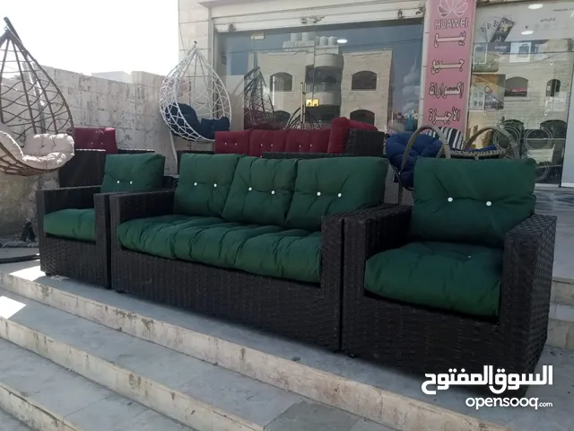 اثاث حدائق بسعر حرق أطقم رتان