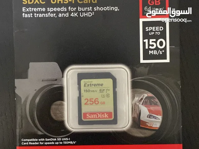 Sandisk 256GB UHS-I V30 SDXC Extreme