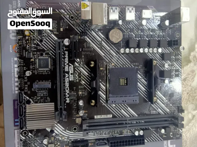 Matherbord Asus B520M-K  AM4 بتشتغل جيمينج كويس جداا