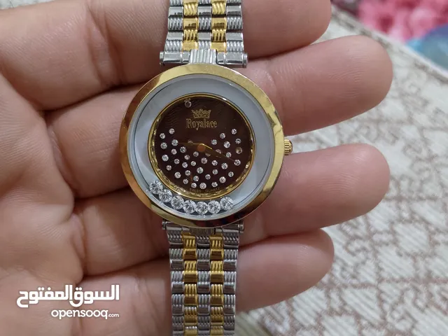 ساعه نسائيه سويسريه ماركه روياليس جديده بدون العلبه