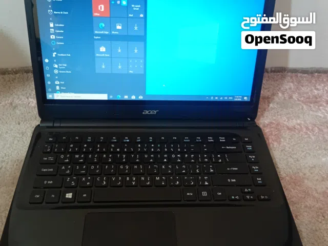لابتوب acer مستعمل موجود برصيفة حي القادسية