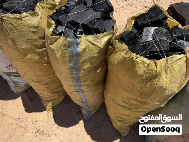 فحم زيتون وبيني للبيع