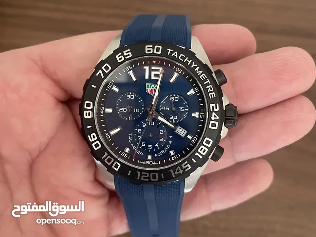 TAG Heuer Formula 1 watch 2025 جديدة غير مستخدمة مع كرت الكفالة لل 2027
