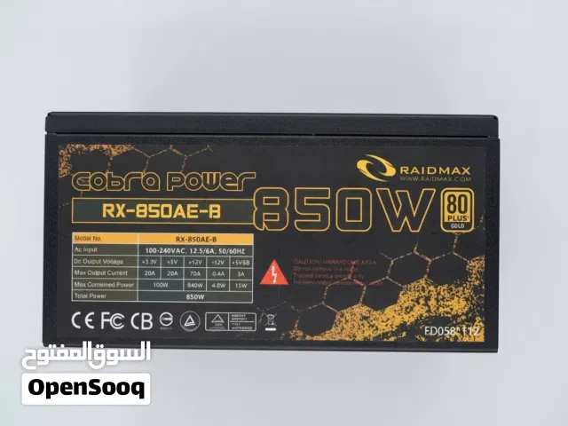 Power Supply Cobra Power 850W Gold Semi-Modular with Cables
