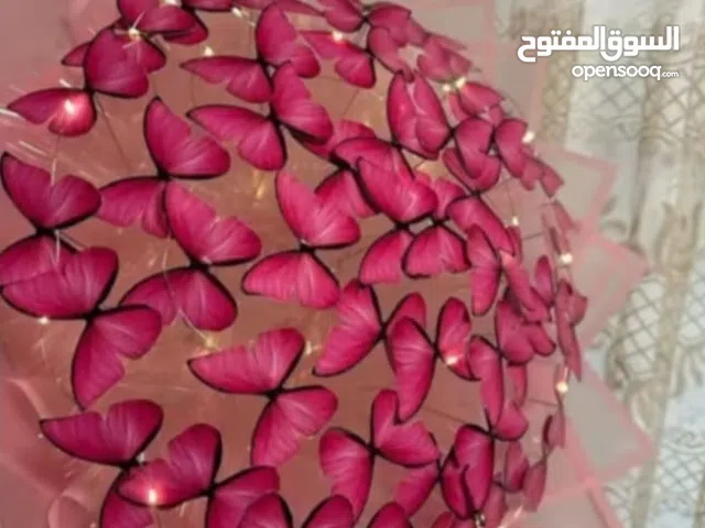 بوكيه فراشات كبير بالإضاءة