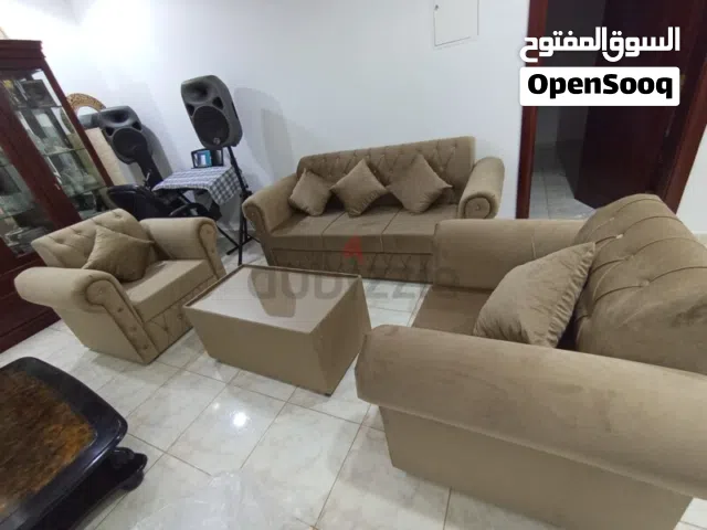 طقم كنب جلد أو قماش – Great for Any Room  Durable Material and Low Cost