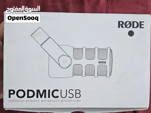 مايك رود RØDE PodMic USB  جديد USB/XLR