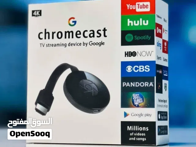 جهاز Chromecast مشغل وسائط متعددة قوقل كروم كاست