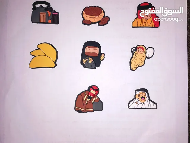 اكسسوارات كروكس طباعه سعوديه الكميه محدوده جدا