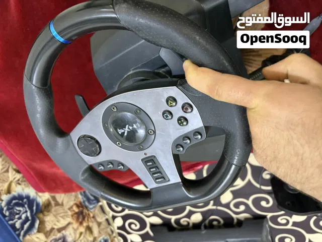 استيرنق PXN V9 بشغل جميع ألعاب السيارات 900°درجه ممتاز بحال الجديد 75د