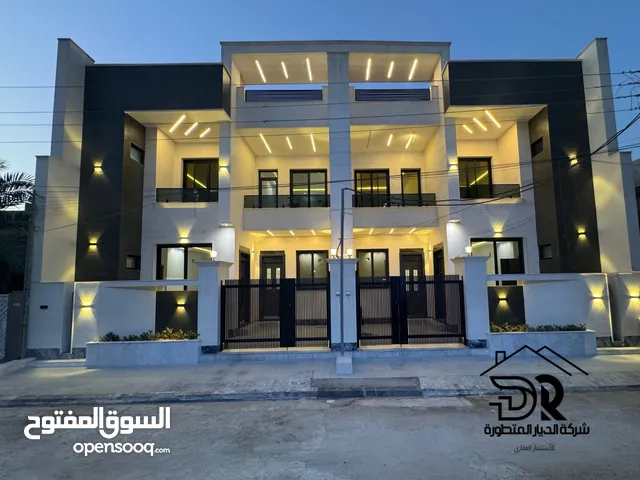 دار مميز بتصميم حديث وعصري للبيع في السيدية 160م واجهه8م مربع التصنيع فول درجة اولى 3 طوابق