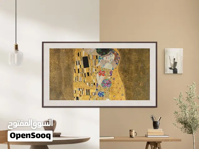 للبيع شاشه  samsung The Frame QLED(حجم(55  قراءه الاعلان قبل الاتصال الشاشه نفس الجديده مع جميع