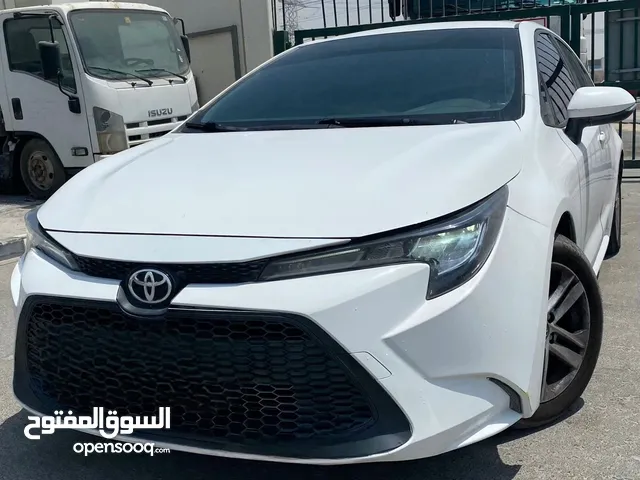 تويوتا كورولا موديل 2021 بحالة ممتازة للبيع