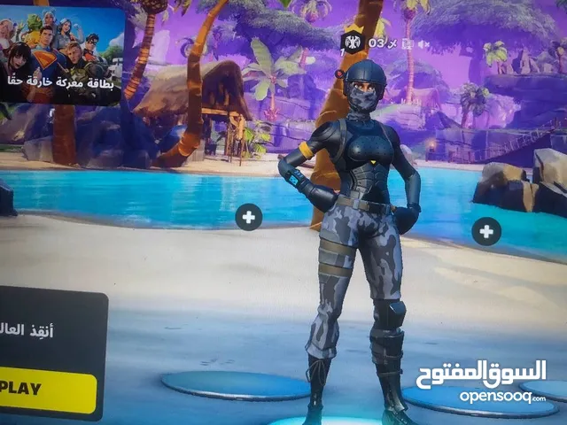 حساب العاب ايبك قيمز + حساب فورت نايت سيزون 3&4&5 كامليين