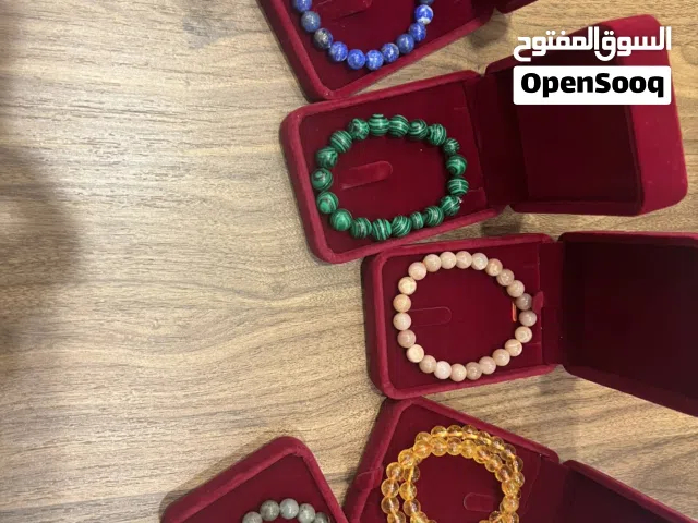 أساور احجار طبيعه اللهم بارك لأصحاب النصيب روعه