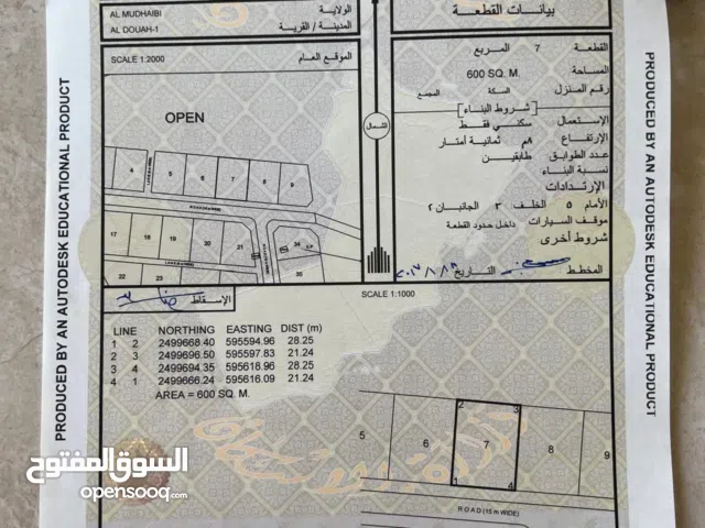 Residential Land for Sale in Al Sharqiya Al Mudaibi