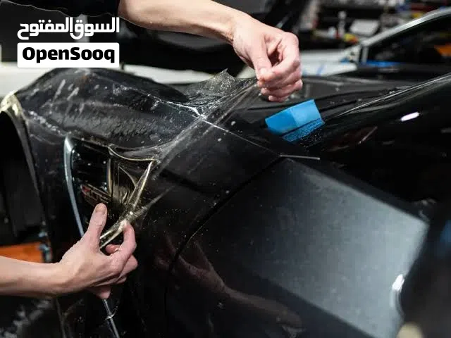 حماية سيارتك لعند بيتك بماركة فخمة اعلى فئة TPU  - نجيلك لأي مكان في صنعاء (ضمان لـ 8 سنوات)