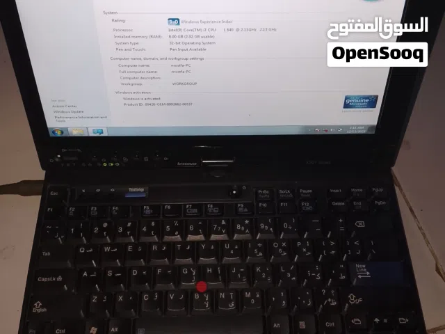 Lenovo laptop in excellent condition, 8GB RAM, 320GB HDD. Comes with original bag and charger. No is