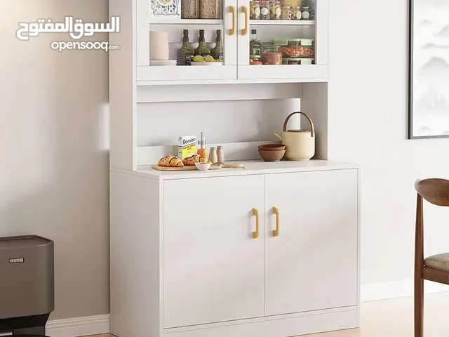 خزانة مطبخ منزلية 4 دفات – ترتيب وأناقة بكل زاوية! تصميم عملي وأنيق خامة متينة وجودة عالية