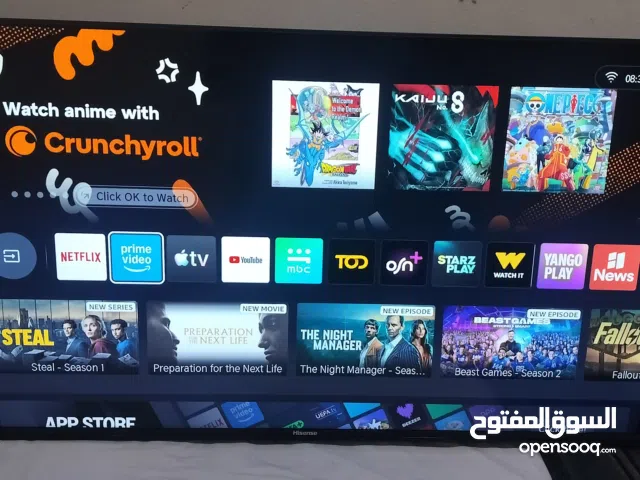 Hisense 43 inch smart led tv with orignal remote packing box