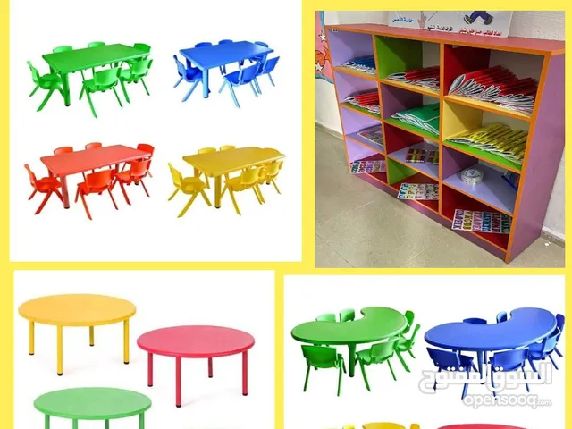 اثاث حضانات و رياض أطفال  متوفر خدمة التوصيل والتركيب لجميع المحافظات خلال 24 ساعة