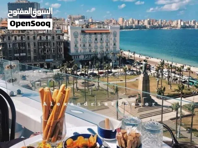 شقة للبيع تشطيب سوبر لوكس مساحة 190 متر بمنطقة ساباباشا اسكندرية