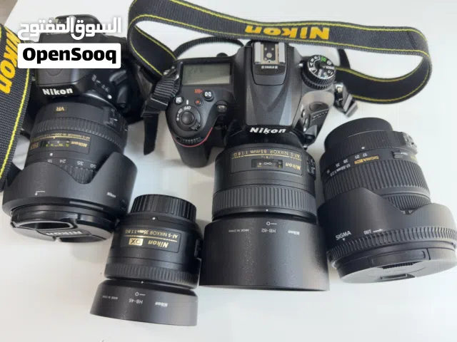 Nikon D7200, Nikon 85mm1.8, Nikon 35mm1.8 , Sigma 17-50mm2.8, Nikon D5100 , Nikon 18-200mm VR II