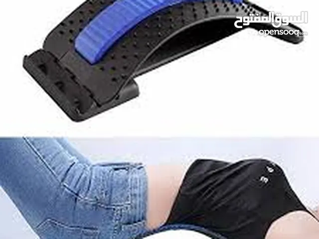 جهاز تمديد الظهر متعدد المستويات وسادة لدعم ظهر و تخفيف الألم Magic Back Support