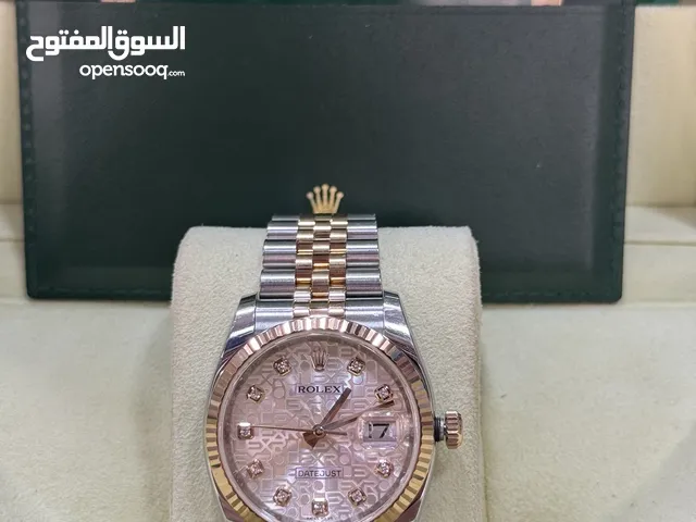 Rolex datejust half gold