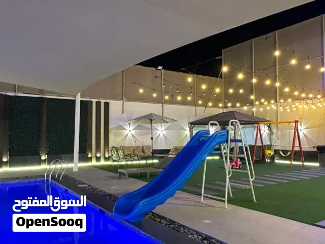 للبيع استراحة وبركة سباحة في الهملة