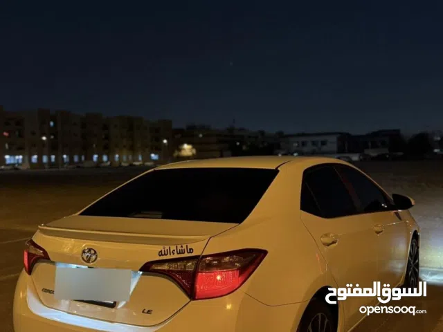 كورولا 2017 نظيف جداً