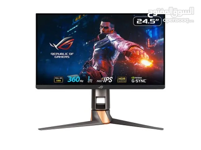 للبيع شاشة asus rog swift 360hz شاشة العاب للمحترفين مقاس 24.5 انش و 1 ثانية استجابة
