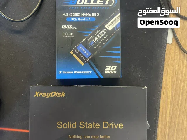 SSD للبيع برو وعادي متوفر قطعتين 512