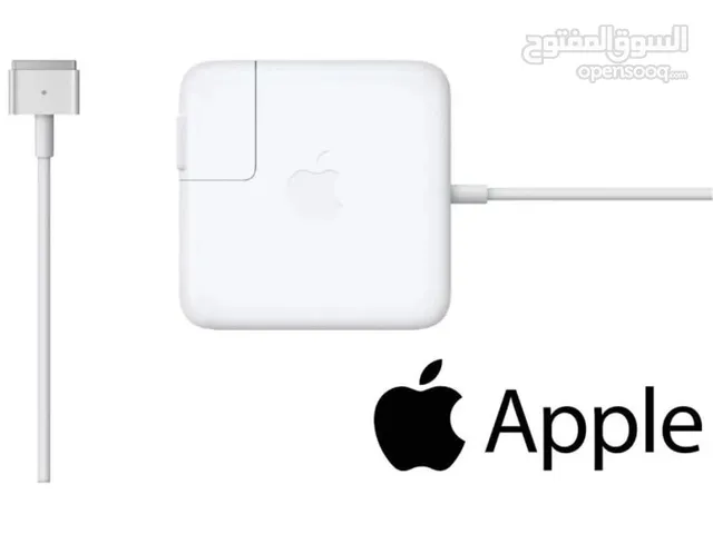 محول لاب توب ابل apple الاصلي 85 واط . ميجا سيف 2 . مستعمل توب نظافه